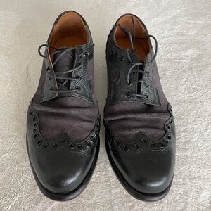 John Fluevog Virtue Pound Lace-Up Derby Wingtip Men’s Shoes Size 10.